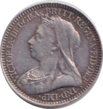 1896 MAUNDY TWOPENCE ( VF )
