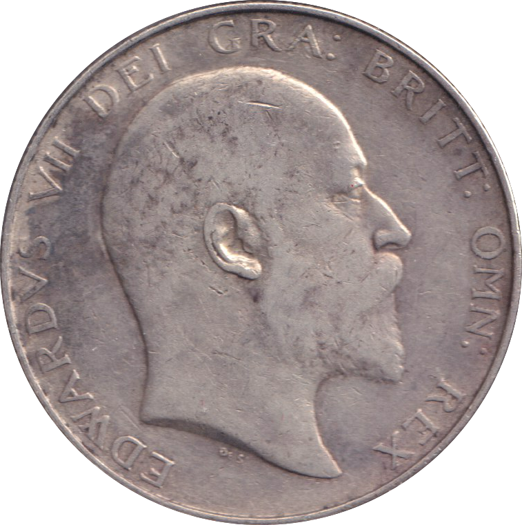 1907 HALFCROWN ( VF )