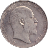 1907 HALFCROWN ( VF )