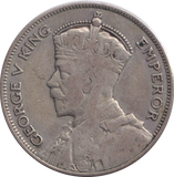1933 SILVER HALFCROWN NEW ZEALAND