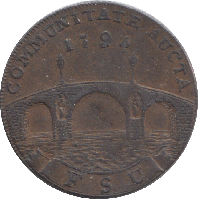 1795 BECCLES HALFPENNY TOKEN