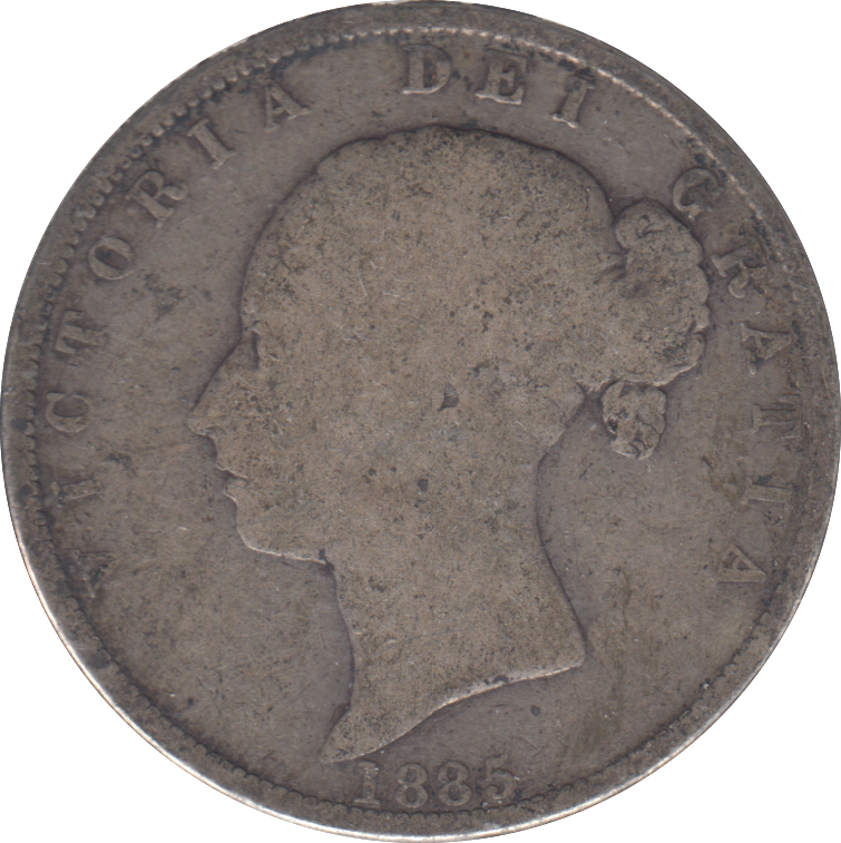 1885 HALFCROWN ( NF )