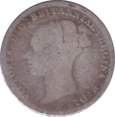 1886 THREEPENCE ( FAIR )