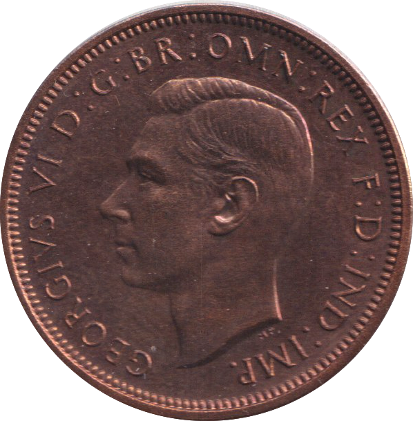 1937 HALF PENNY ( PROOF )