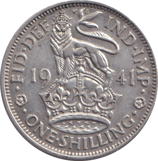 1941 SHILLING ( GVF ) ENGLISH