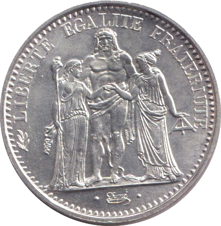 1968 SILVER 10 FRANC FRANCE