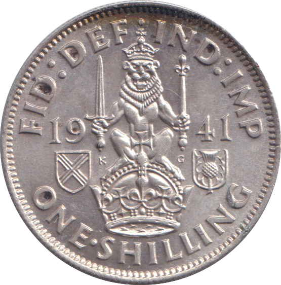 1941 SHILLING ( UNC ) SCOTTISH