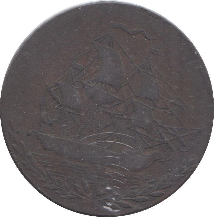 1791 HULL HALFPENNY TOKEN