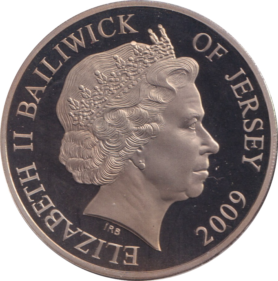 2009 HMS CONQUEROR FIVE POUND BAILIWICK OF JERSEY