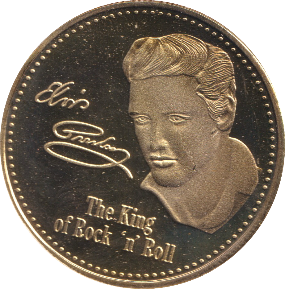 2000 ELVIS PRESLEY ONE CROWN MEDAL