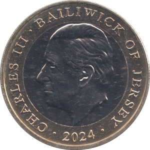 2024 £2 HIGHLAND COW ( BU )