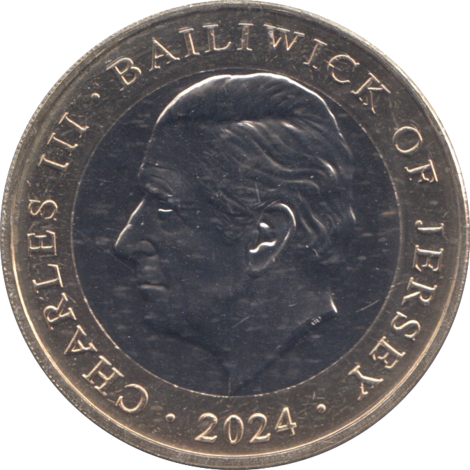 2024 £2 HIGHLAND COW ( BU )