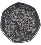 2019 50 PENCE JACK AND THE BEANSTALK