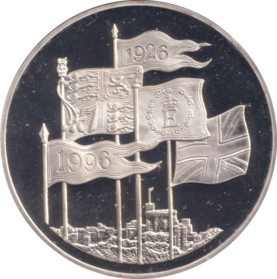 1996 SILVER PROOF FIVE POUNDS