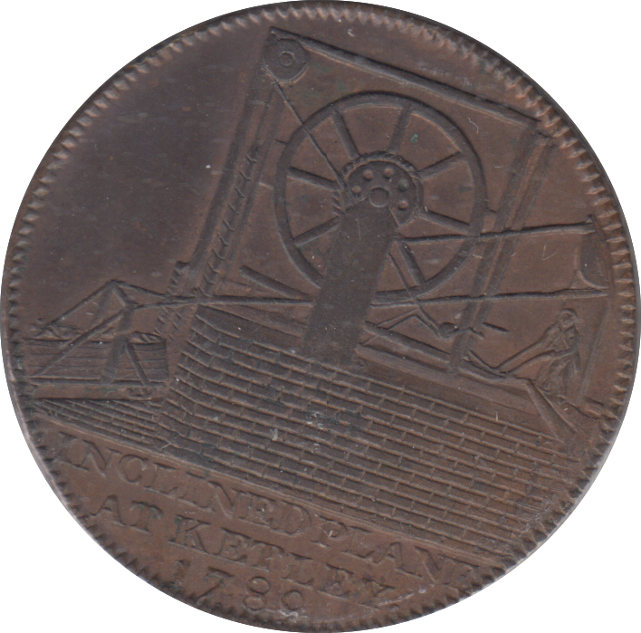 1789 COALBROOK HALFPENNY TOKEN