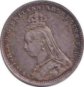 1890 MAUNDY TWOPENCE ( EF )