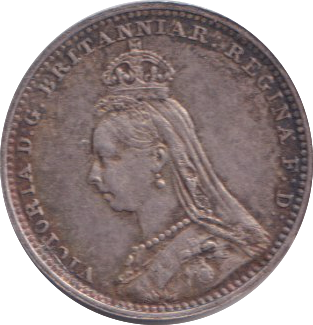 1890 MAUNDY TWOPENCE ( EF )