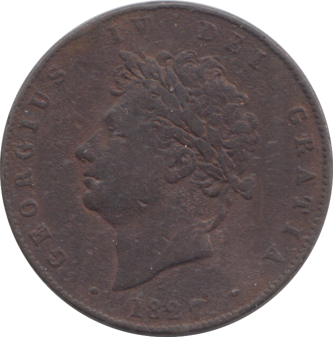 1827 HALFPENNY ( GF )