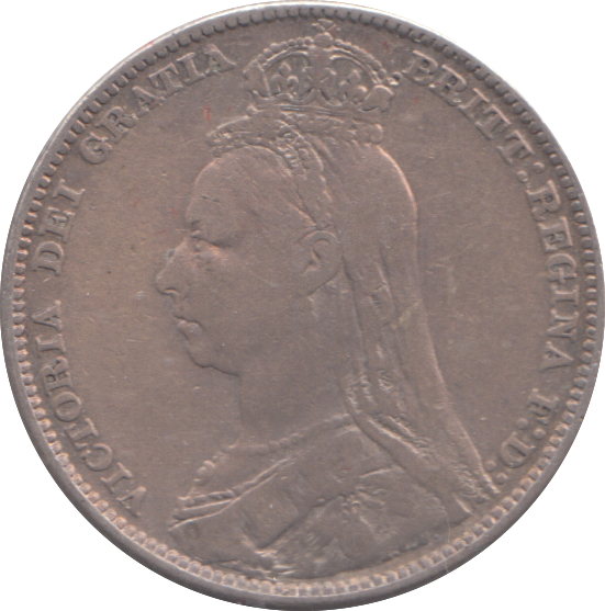 1891 SHILLING ( GF )
