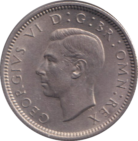 1950 SIXPENCE ( EF )