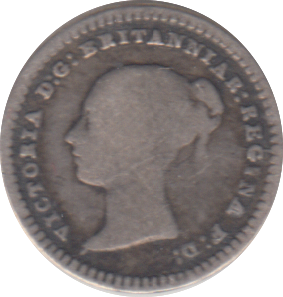 1860 THREE HALFPENCE ( NF )