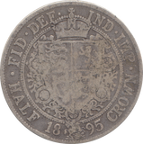 1895 HALFCROWN ( FINE )