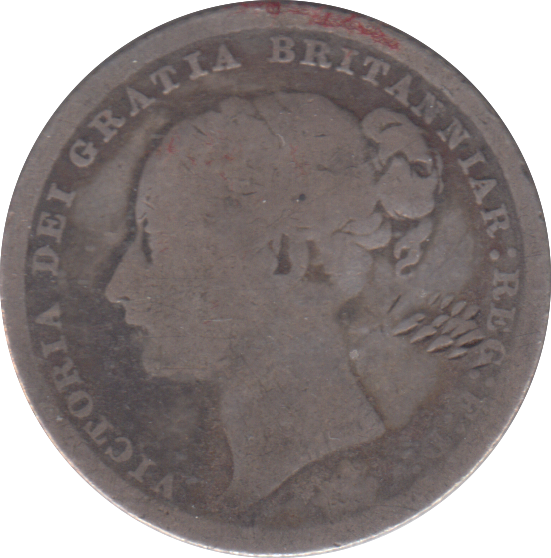 1886 SHILLING ( NF )