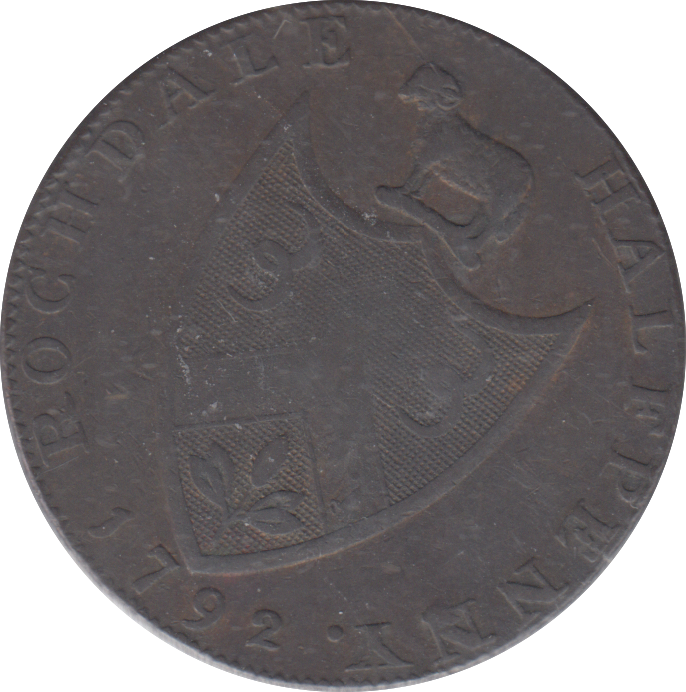1792 ROCHDALE HALFPENNY TOKEN