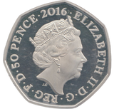2016 SILVER PROOF 50 P OLYMPICS SWIMMING