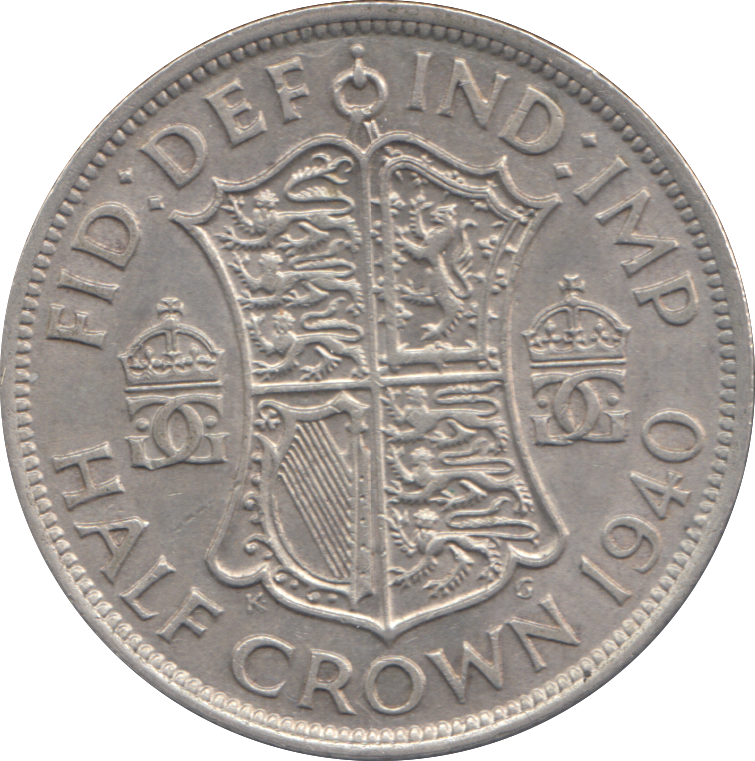 1940 HALFCROWN ( AUNC )