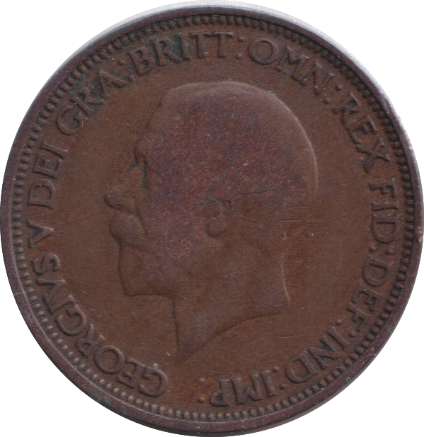 1933 HALFPENNY ( FINE )