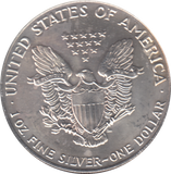 1991 AMERICAN EAGLE SILVER LIBERTY DOLLAR 1 OZ FINE SILVER USA