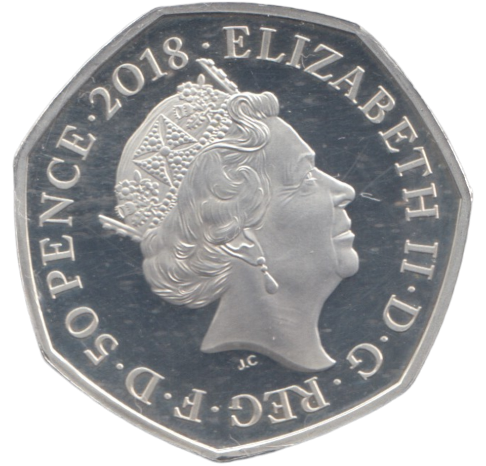 2018 SILVER PROOF 50 P REPRESENTATION OF PEOPLE ACT
