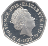 2018 SILVER PROOF 50 P REPRESENTATION OF PEOPLE ACT