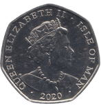 2020 50 PENCE THE JOLLY ROGER