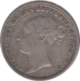 1885 SIX PENCE ( VF )