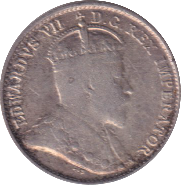 1905 SILVER 5 CENT CANADA