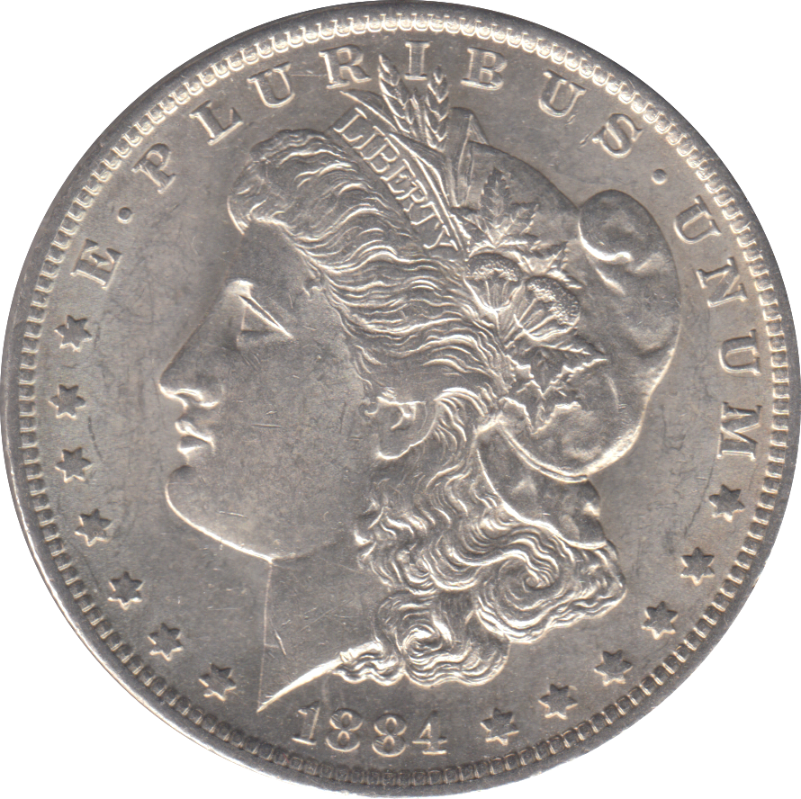 1884 SILVER NEW ORLEANS ONE MORGAN DOLLAR USA