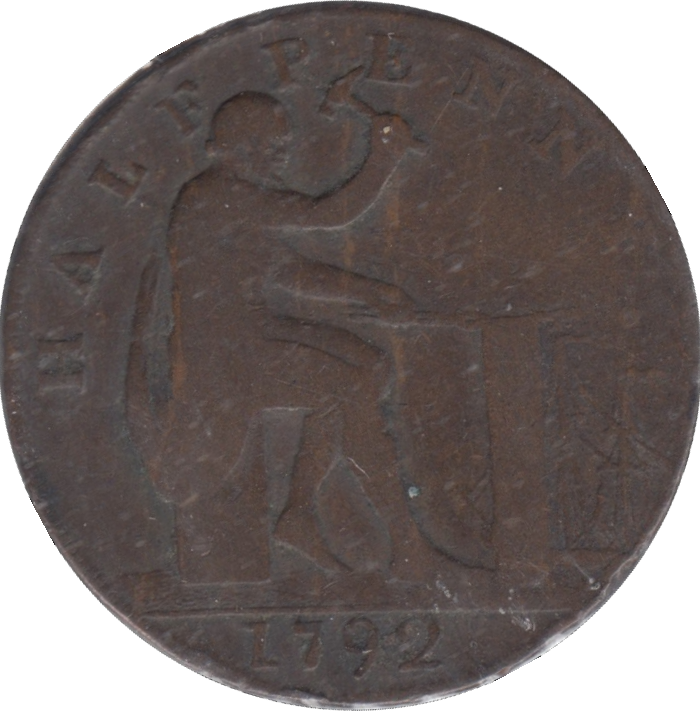 1792 HALFPENNY TOKEN WILKINSON