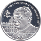 2005 SILVER PROOF 10 DOLLAR REPUBLIC OF SIERRA LEONE