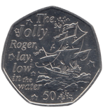 2020 50 PENCE THE JOLLY ROGER