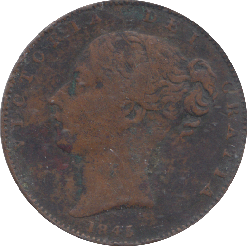 1845 FARTHING ( NF )