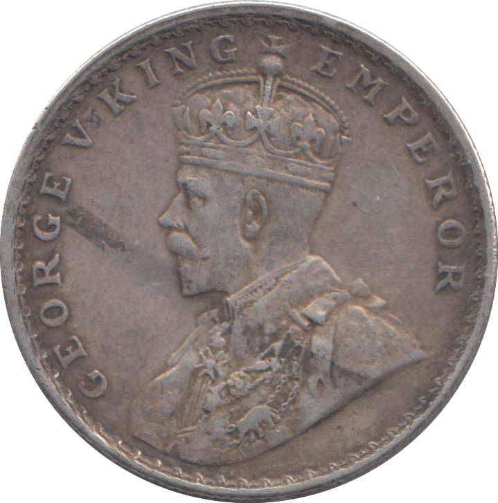 1917 SILVER INDIA RUPEE