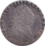 1787 SIXPENCE ( GVF )