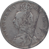 1889 HALFCROWN ( NF )