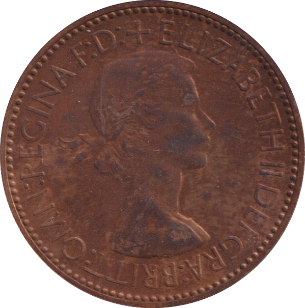 1953 HALFPENNY ( PROOF )