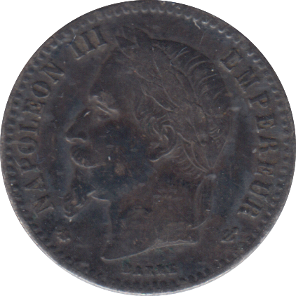 1867 FRANCE 50 CENT