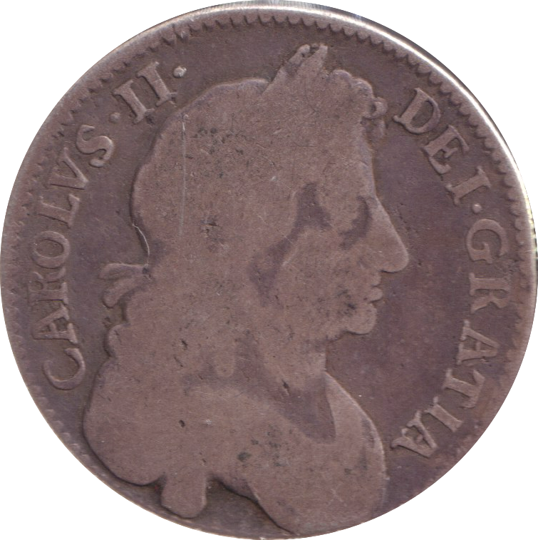 1676 HALFCROWN ( FINE )