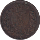 1826 5 CENTESIMI SARDINIA