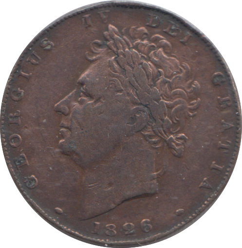 1826 FARTHING ( GF )
